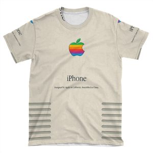 Retro AOP T-shirt Tee