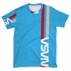 Retro Nasa AOP T-shirt Tee