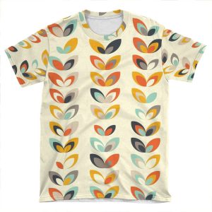 Retro Seasons 01, Summer Day AOP T-shirt Tee