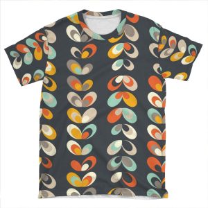 Retro Seasons 02, Winter Dreams AOP T-shirt Tee