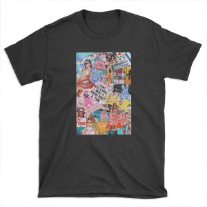 retro summer collage T-shirt Tee