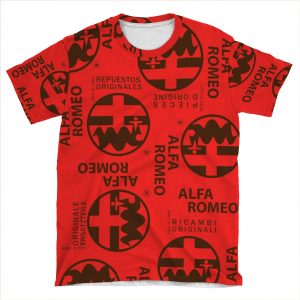 Ricambi Originali Alfa Romeo AOP T-shirt Tee