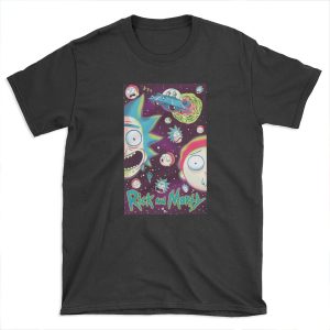 Rick and Morty Galaxy T-shirt Tee