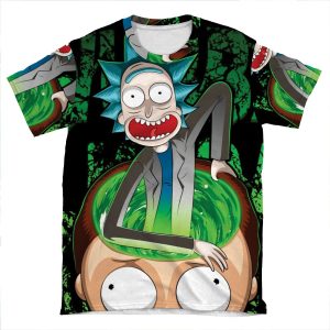 Rick In Your Head AOP T-shirt Tee