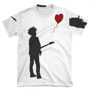 Robert 'The Cure' Smith X Banksy AOP T-shirt Tee