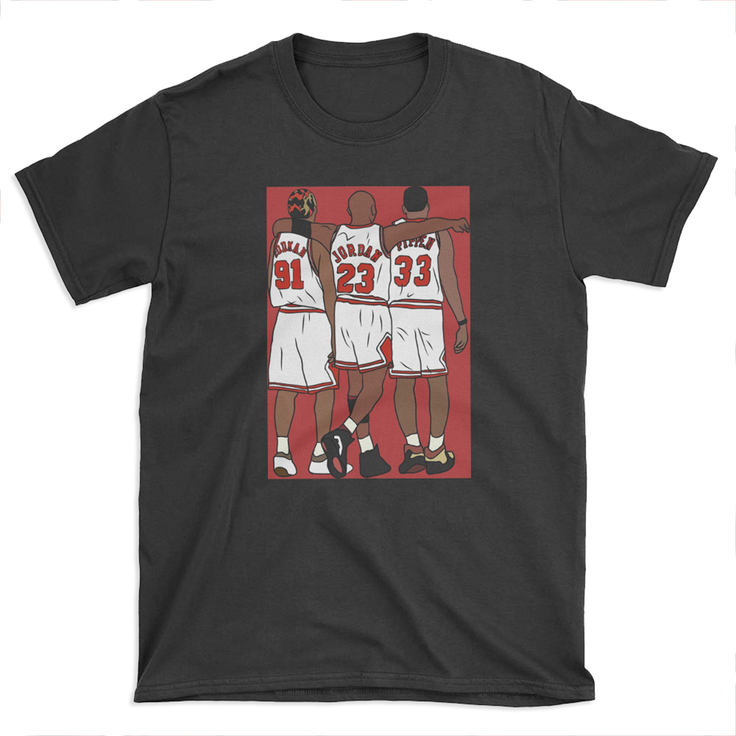 Rodman, MJ & Scottie T-shirt Tee