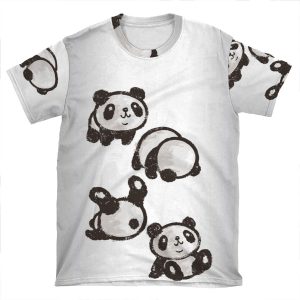Rolling Panda AOP T-shirt Tee