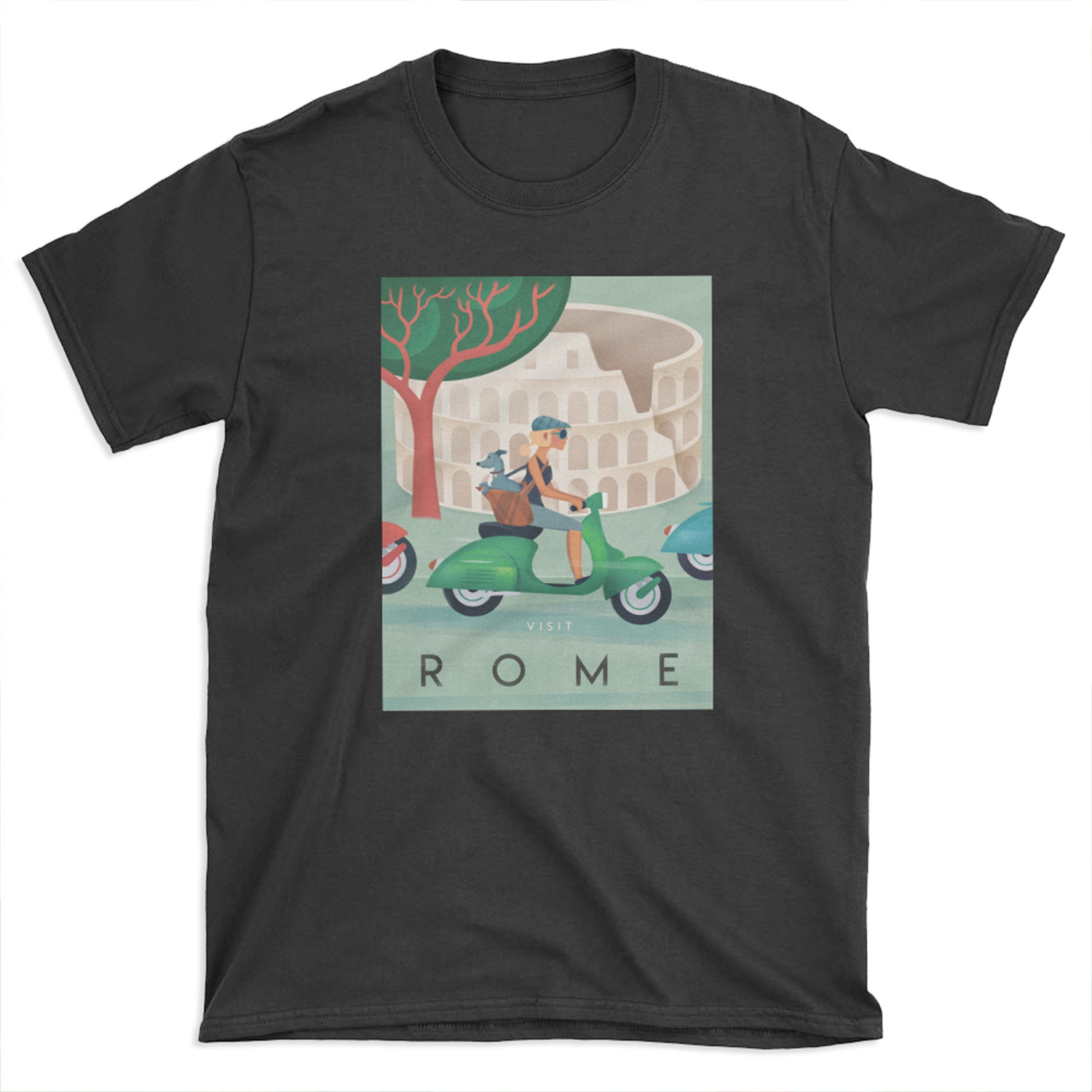Rome Vintage Travel T-shirt Tee