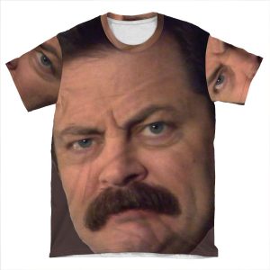 Ron Swanson AOP T-shirt Tee
