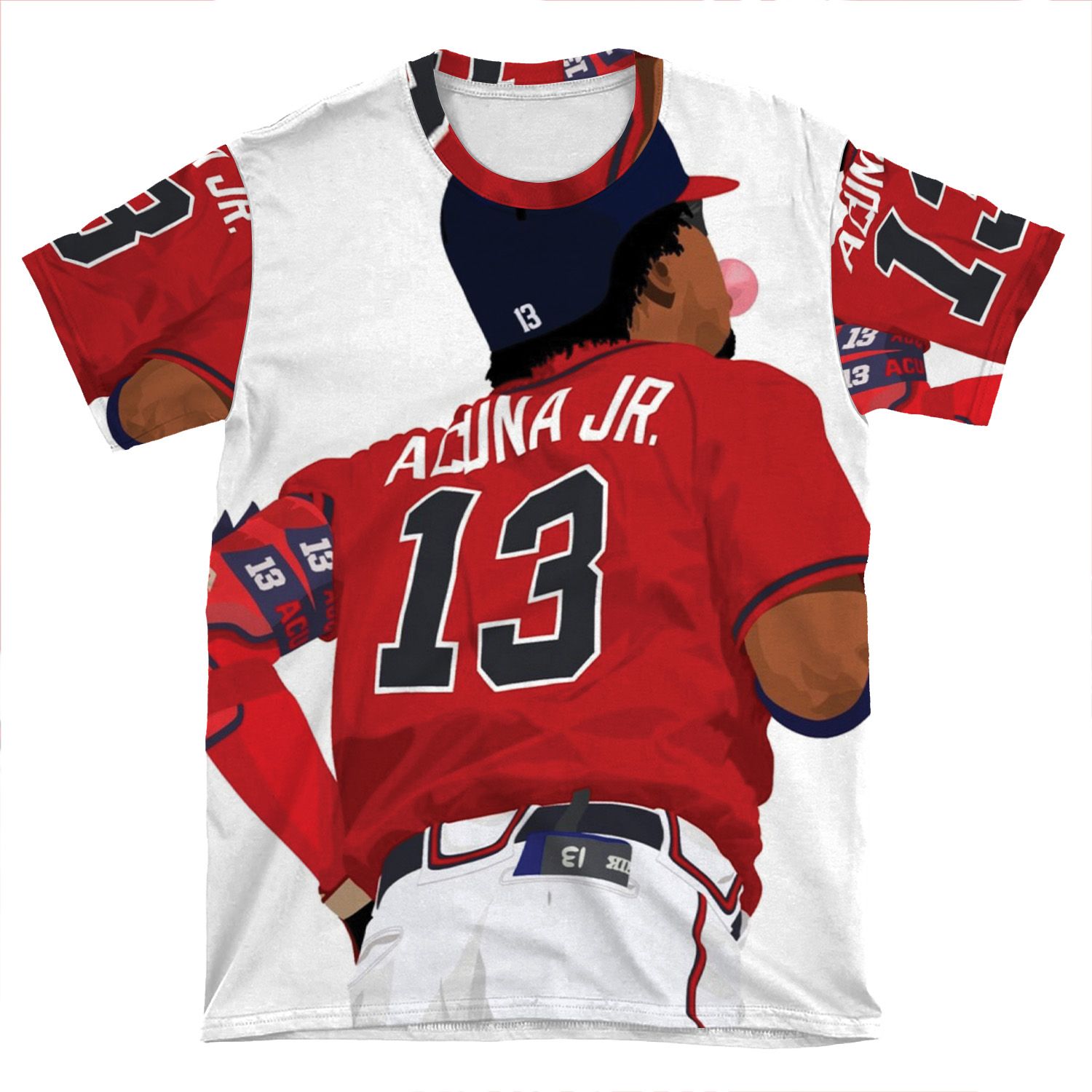 Ronald Acuna Jr. 13 AOP T-shirt Tee