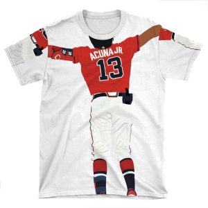 Ronald Acuna Jr. Home Run Celebration AOP T-shirt Tee