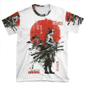 Roronoa Zoro - One Piece AOP T-shirt Tee