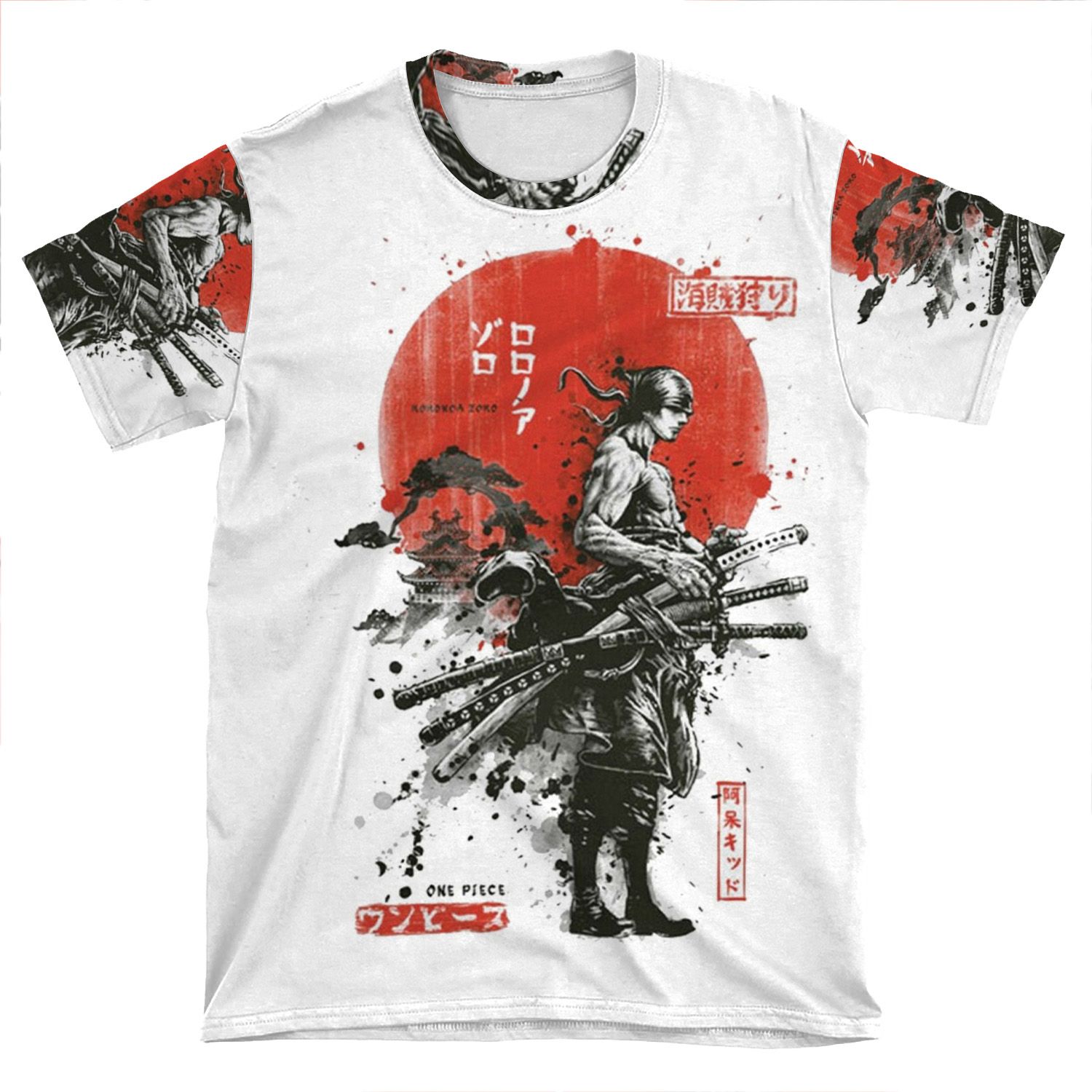 Roronoa Zoro - One Piece AOP T-shirt Tee