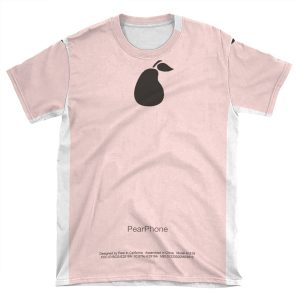 Rose Gold Pearphone AOP T-shirt Tee