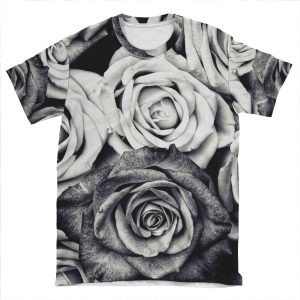 Roses AOP T-shirt Tee