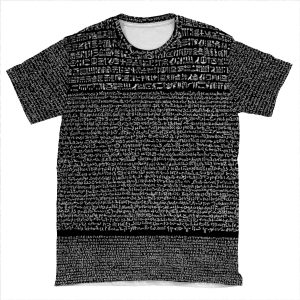 Rosetta Stone AOP T-shirt Tee