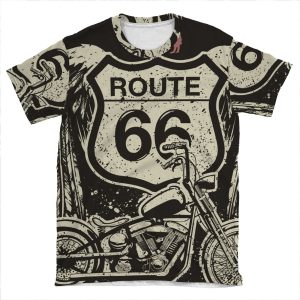 Route 66 AOP T-shirt Tee