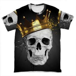 Royal Skull AOP T-shirt Tee