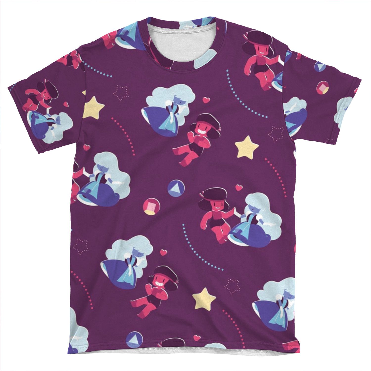 Ruby & Sapphire AOP T-shirt Tee