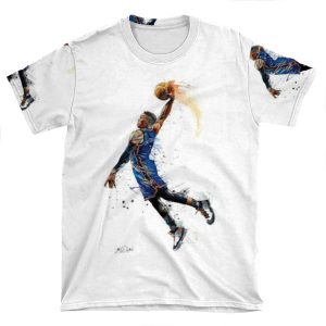 Russell Westbrook Phone AOP T-shirt Tee