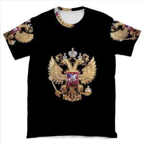 Russian Coat Of Arms | Russia 2018 AOP T-shirt Tee