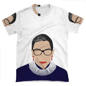 Ruth Bader Ginsburg 2 AOP T-shirt Tee