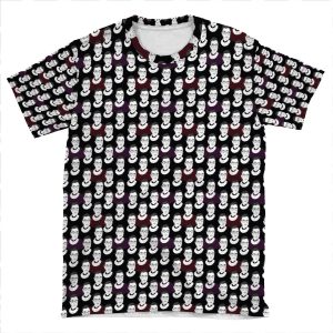 Ruth Bader Ginsburg Pattern AOP T-shirt Tee