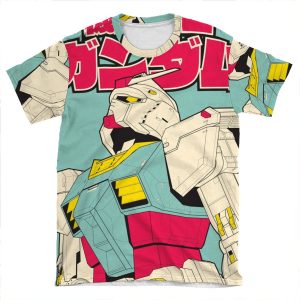 Rx-78-2 Gundam AOP T-shirt Tee