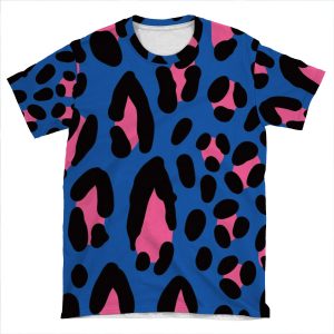 Safari Xxl Blue AOP T-shirt Tee