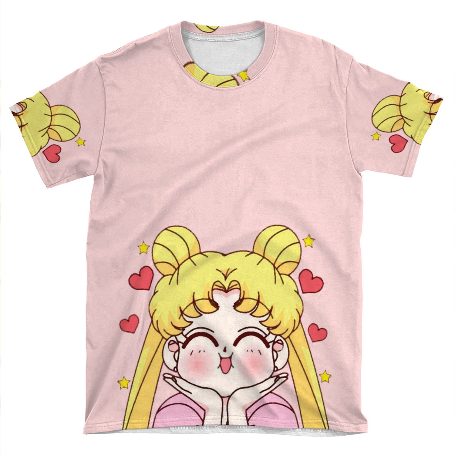 Sailor Moon Cute AOP T-shirt Tee