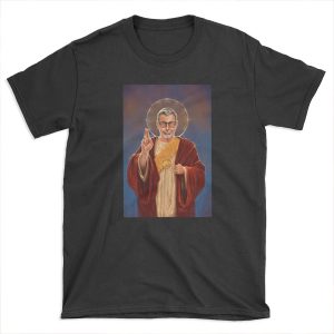 Saint Jeff of Goldblum - Jeff Goldblum Original Religious Painting T-shirt Tee