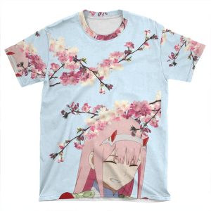 Sakura Zero Two AOP T-shirt Tee