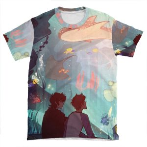 Saltwater Room AOP T-shirt Tee