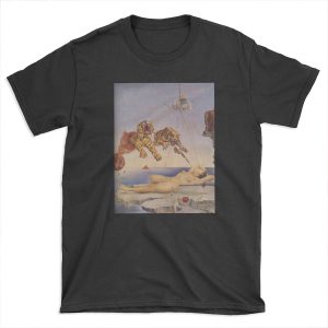 Salvador Dali, Dream Caused by the Flight of a Bee around a Pomegranate a Second before Awakening. T-shirt Tee