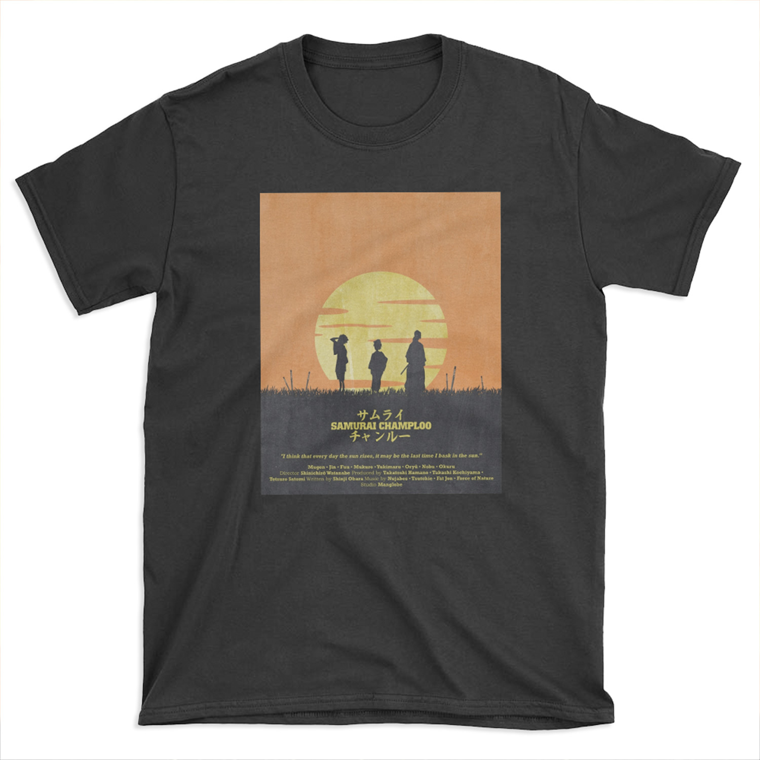 Samurai Champloo - Sun Rise T-shirt Tee