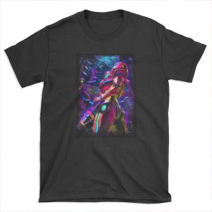 Samus Aran Metroid T-shirt Tee