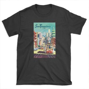 San Francisco - Vintage Travel T-shirt Tee