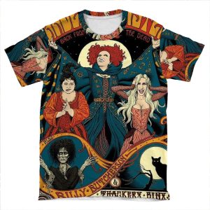 Sanderson Sisters - Vintage Poster AOP T-shirt Tee