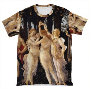Sandro Botticelli The Spring Primavera AOP T-shirt Tee