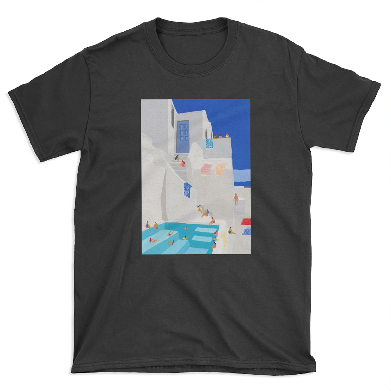 Santorini Sun T-shirt Tee