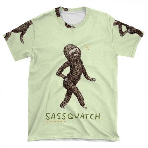 Sassquatch AOP T-shirt Tee