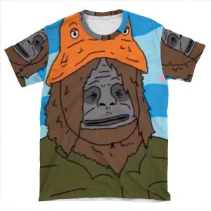 Sassy The Sasquatch AOP T-shirt Tee