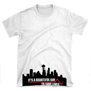 Save Lives. AOP T-shirt Tee