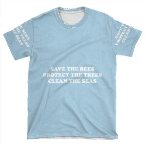 Save The Bees AOP T-shirt Tee