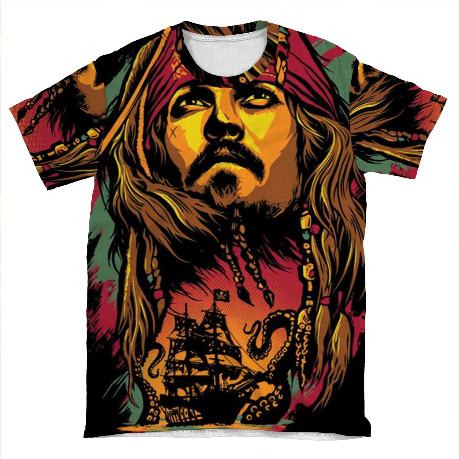 Save The Clock Tower AOP T-shirt Tee