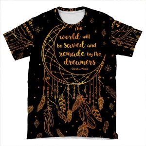Saved And Remade - Gold AOP T-shirt Tee