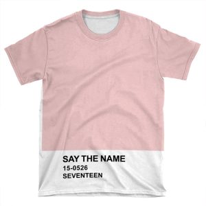 Say The Name (Rose Quartz Ver.) AOP T-shirt Tee