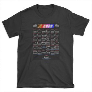 Schedule Nascar Cup Series 2020 T-shirt Tee