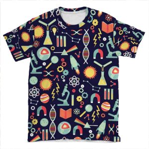 Science Studies AOP T-shirt Tee