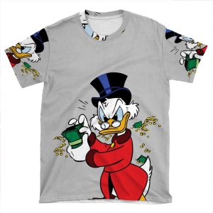 Scrooge Mcduck AOP T-shirt Tee